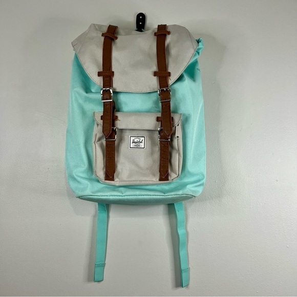 Hershel Supply Blue Mint Little America Mid Volume Backpack main image 6